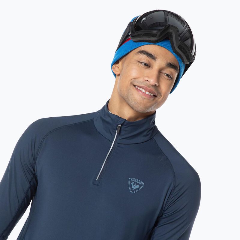 Чоловіча термоактивна кофта Rossignol Classique 1/2 Zip dark navy 5