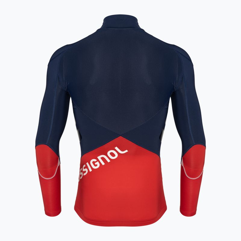 Чоловічий топ Rossignol Infini Compression Race Top темно-синій 11