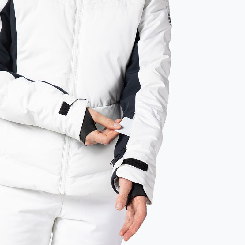 Жіноча гірськолижна куртка Rossignol Depart біла 5