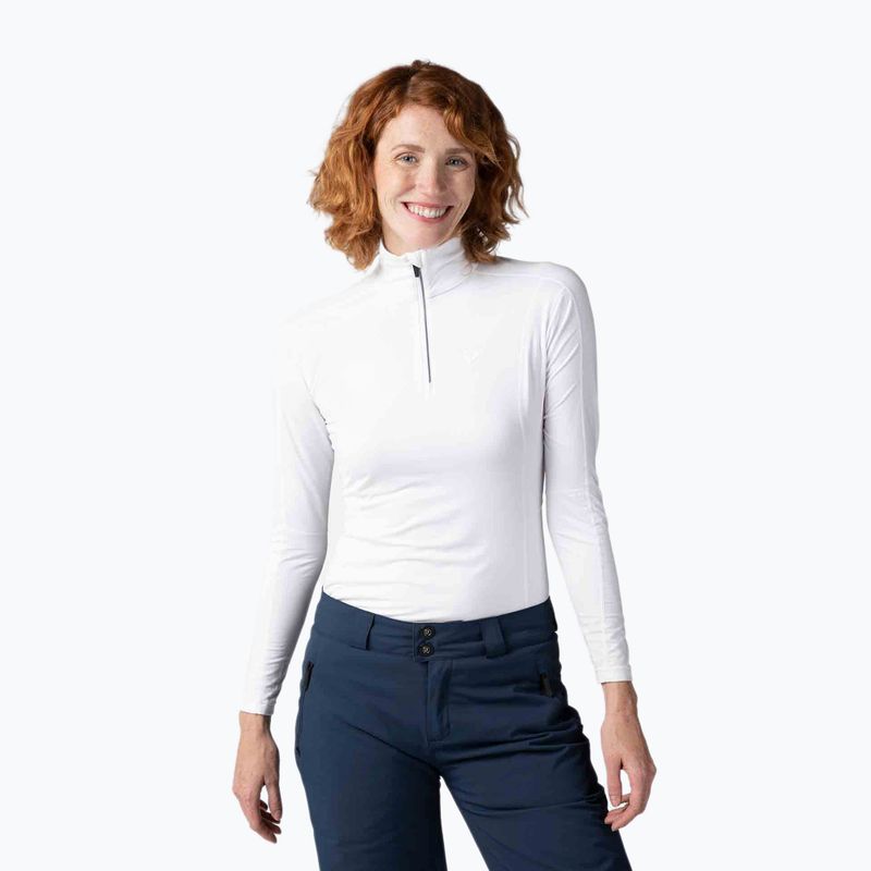 Жіноча термоактивна кофта Rossignol Classique 1/2 Zip white
