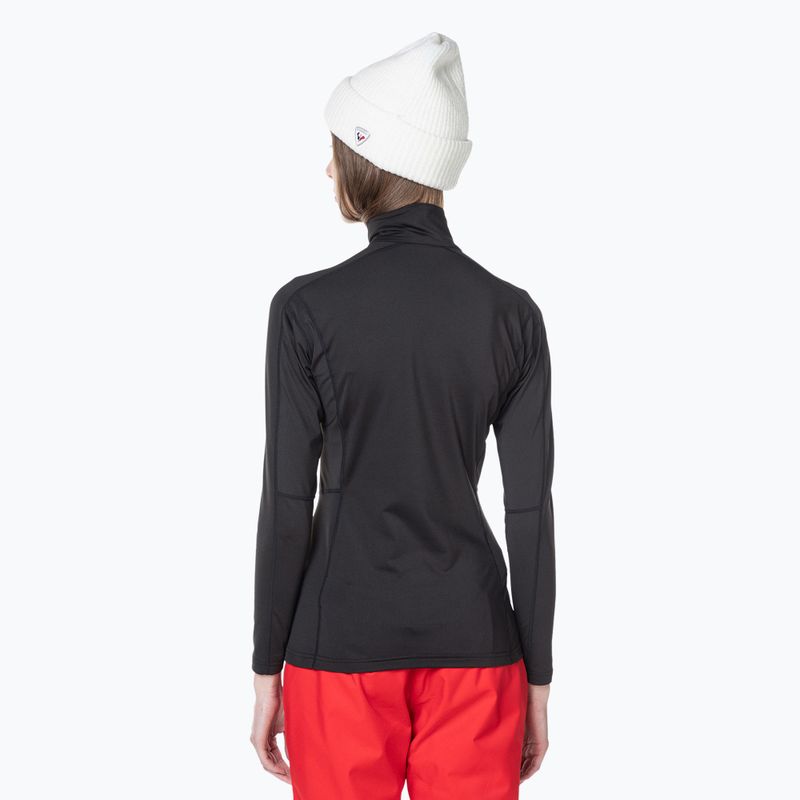 Жіноча термоактивна кофта Rossignol Classique 1/2 Zip black 3