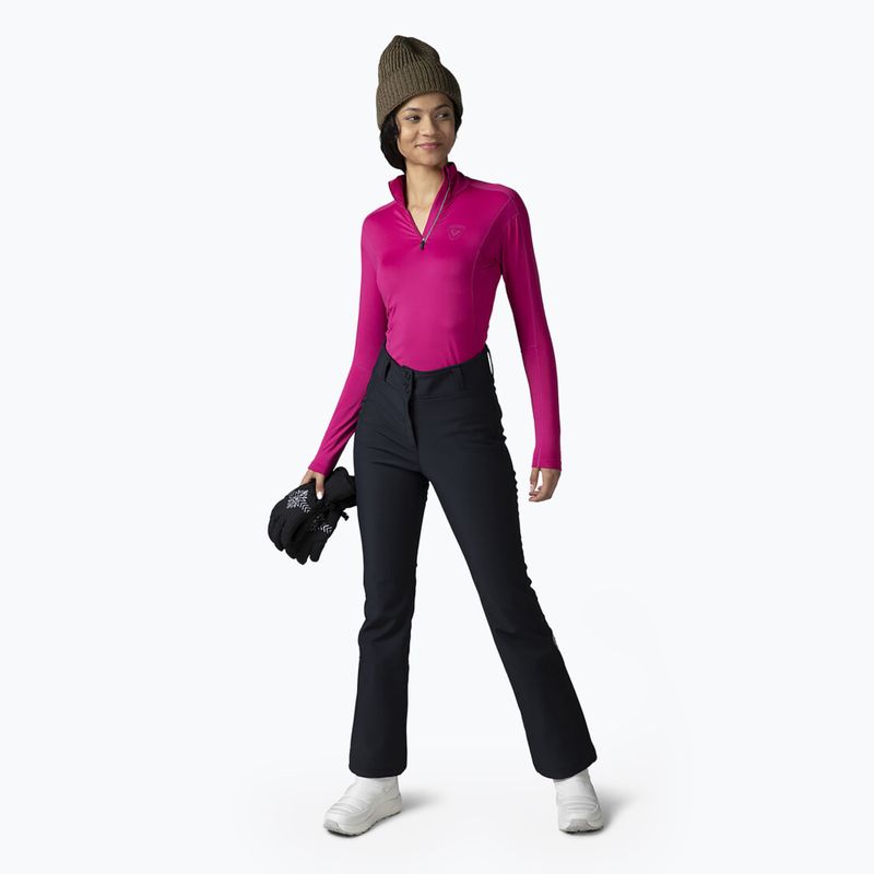 Жіноча термоактивна кофта Rossignol Classique 1/2 Zip orchid pink 4