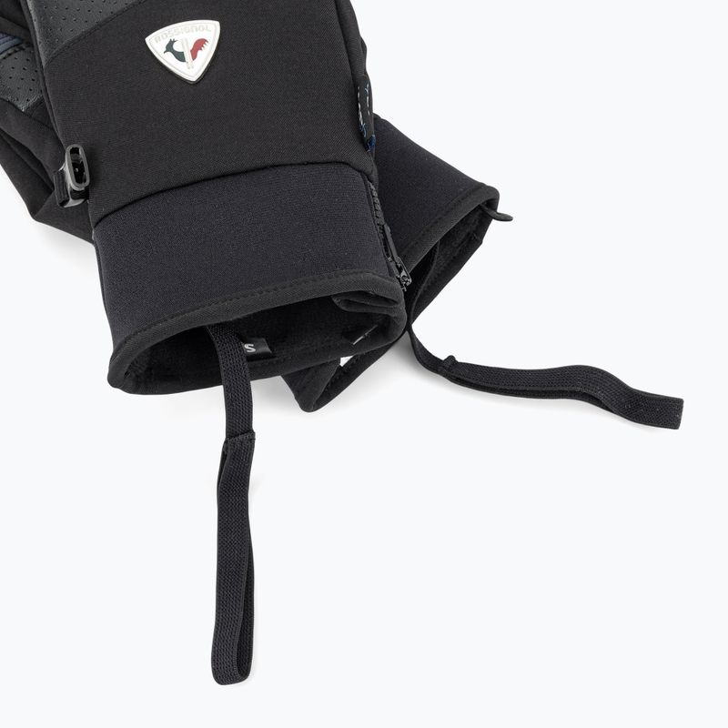 Чоловічі гірськолижні рукавиці Rossignol Strato Impr чорні 5