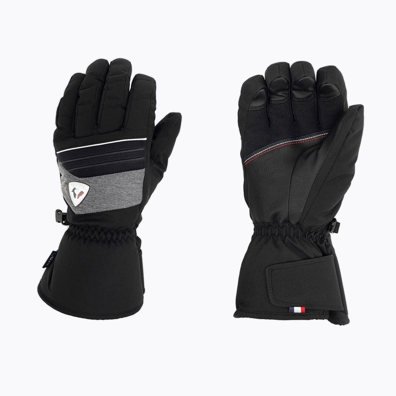 Чоловічі гірськолижні рукавиці Rossignol Legend Impr чорні