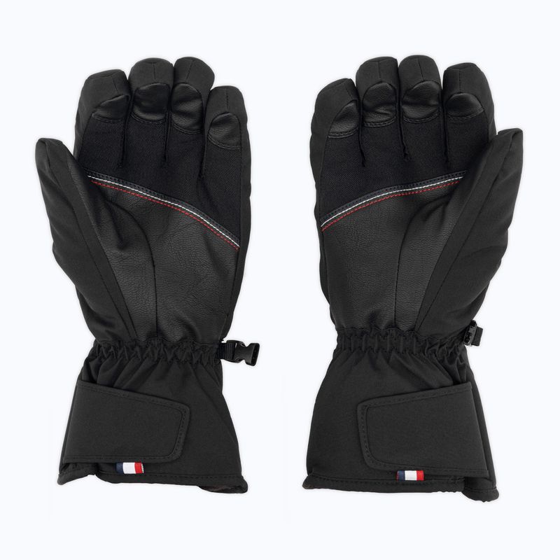 Чоловічі гірськолижні рукавиці Rossignol Legend Impr чорні 2