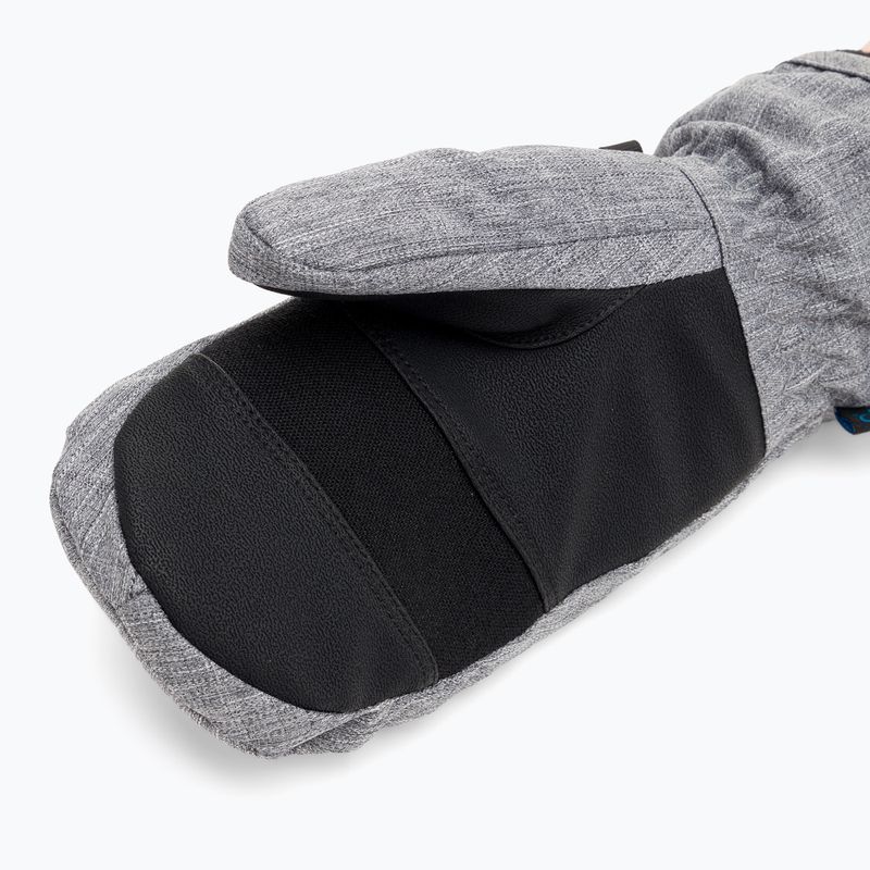 Дитячі гірськолижні рукавиці Rossignol Jr Roc Impr M вересові сірі 4