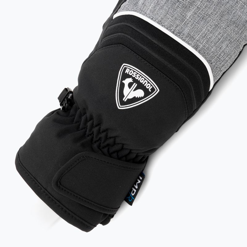 Рукавиці гірськолижні дитячі Rossignol Jr Tech Impr M heather grey 5