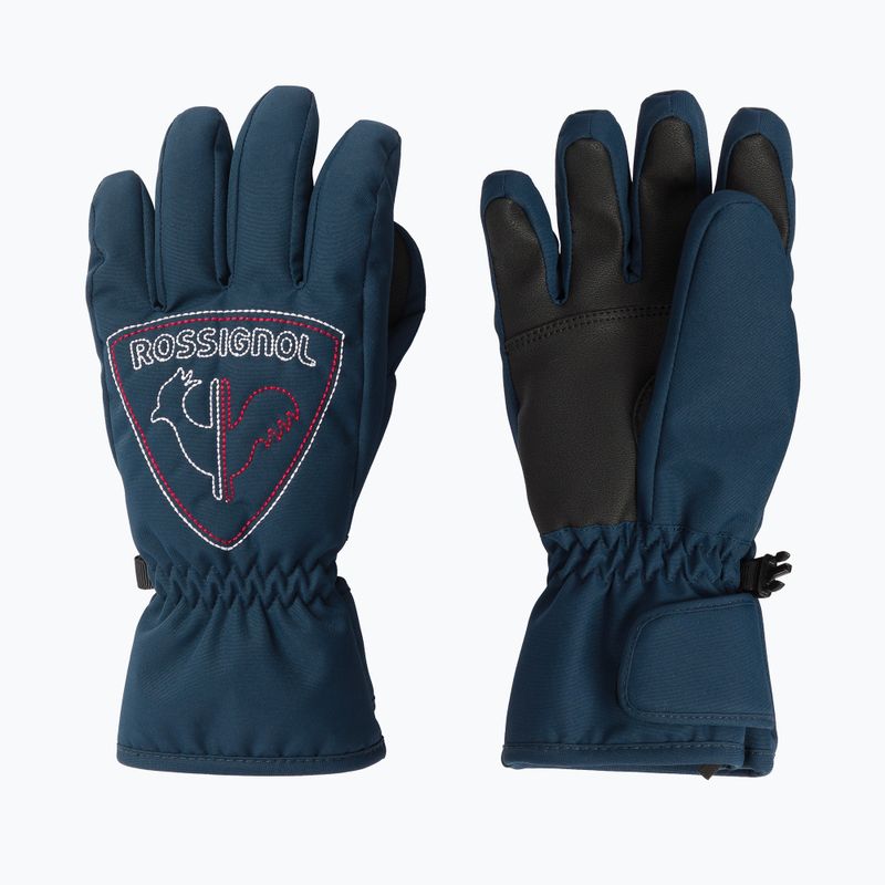 Рукавиці гірськолижні дитячі Rossignol Jr Rooster G dark navy