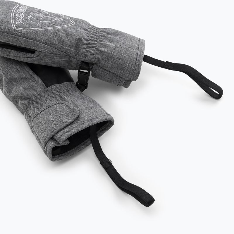 Дитячі лижні рукавиці Rossignol Jr Rooster M вересовий сірий 6