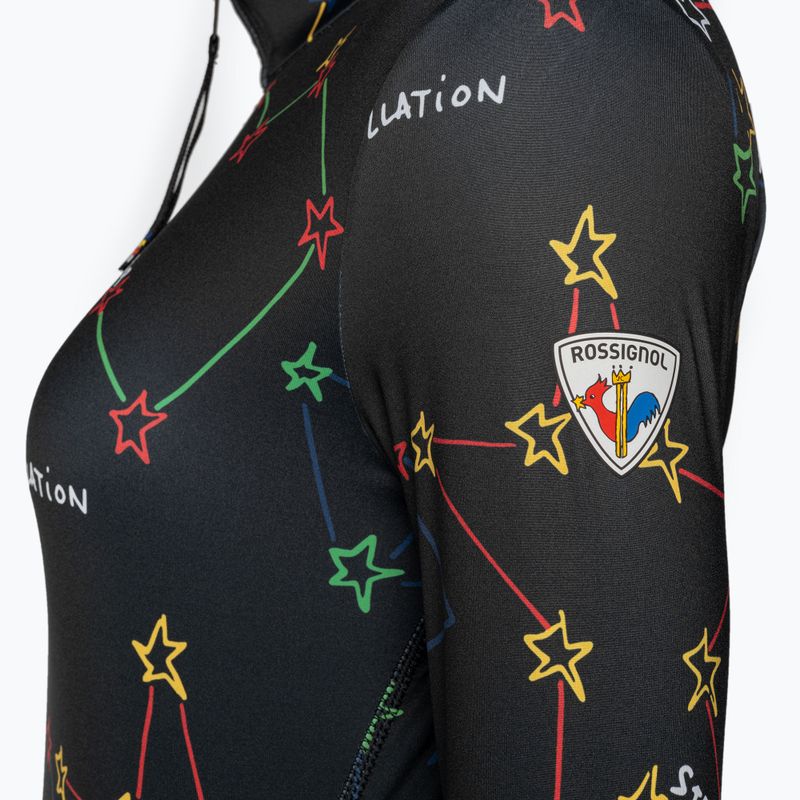 Жіноча термоактивна кофта Rossignol Booster 1/2 Zip Top 100 black 10