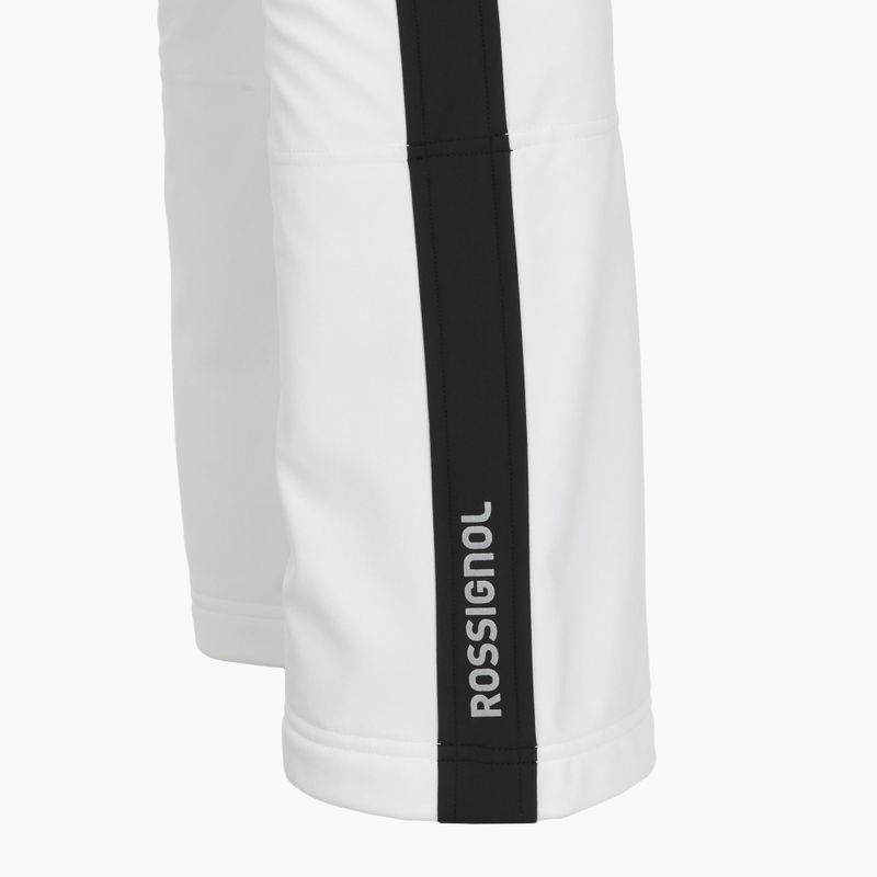 Жіночі гірськолижні штани Rossignol Resort Softshell білі 6