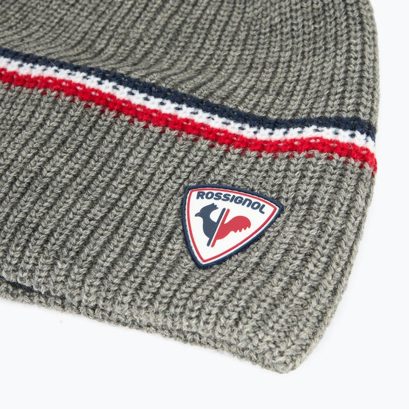 Шапка зимова чоловіча Rossignol Ewan heather grey 3