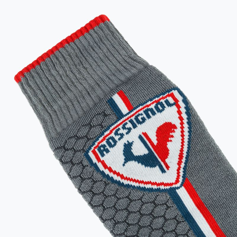 Шкарпетки гірськолижні чоловічі Rossignol Strato heather grey 4