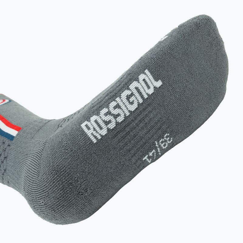 Шкарпетки гірськолижні чоловічі Rossignol Strato heather grey 5
