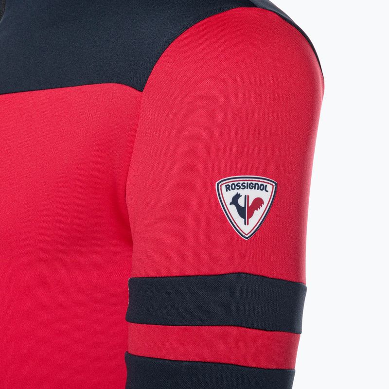 Чоловіча термоактивна кофта Rossignol Resort 1/2 Zip sports red 9