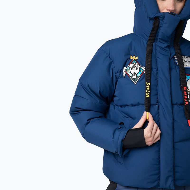 Жіноча гірськолижна куртка Rossignol Modul Down Bomber cosmic blue 12