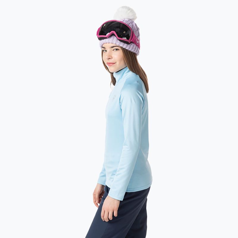 Кофта лижна дитяча Rossignol Girl Warm Stretch glacier 3