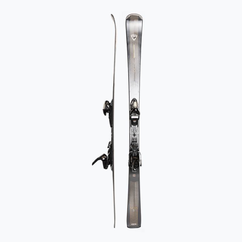 Гірські лижі жіночі Rossignol Nova 8 + wiązania XP11 dark grey/gold 2