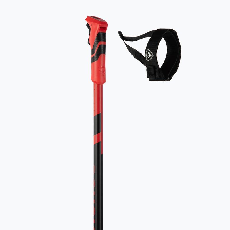 Палиці гірськолижні Rossignol Tactic Clip black/red 2