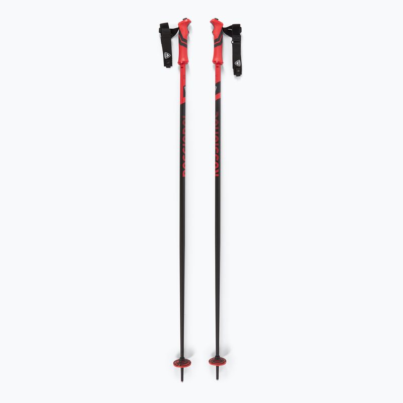 Палиці гірськолижні Rossignol Tactic Clip black/red