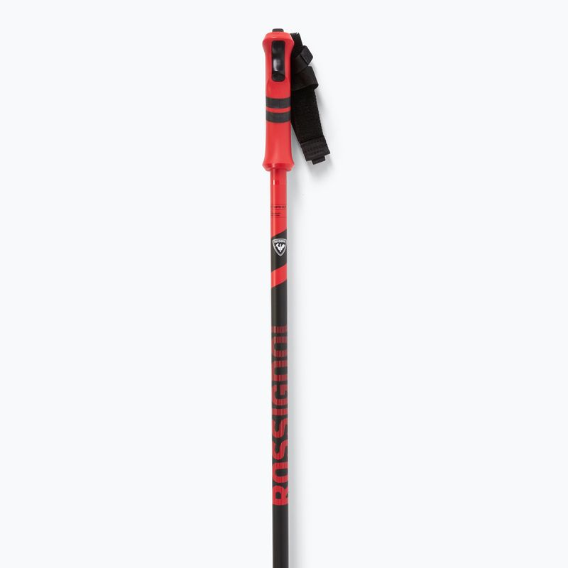 Палиці гірськолижні Rossignol Tactic Clip black/red 2