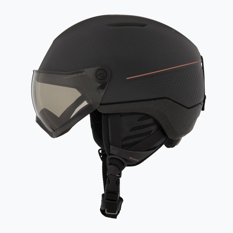 Шолом гірськолижний Rossignol Fit Visor Impacts Photo black 3
