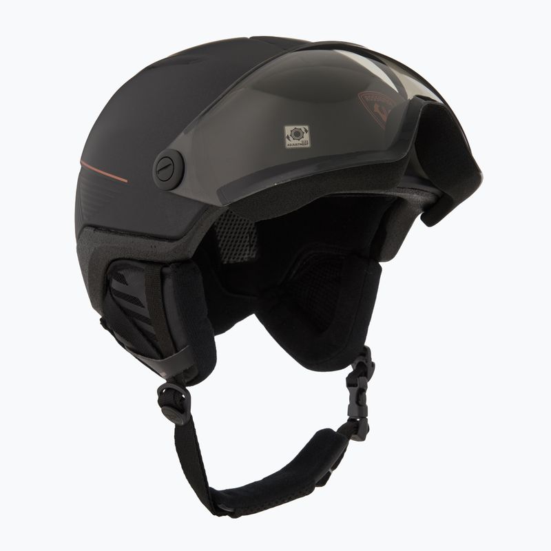 Шолом гірськолижний Rossignol Fit Visor Impacts Photo black 9