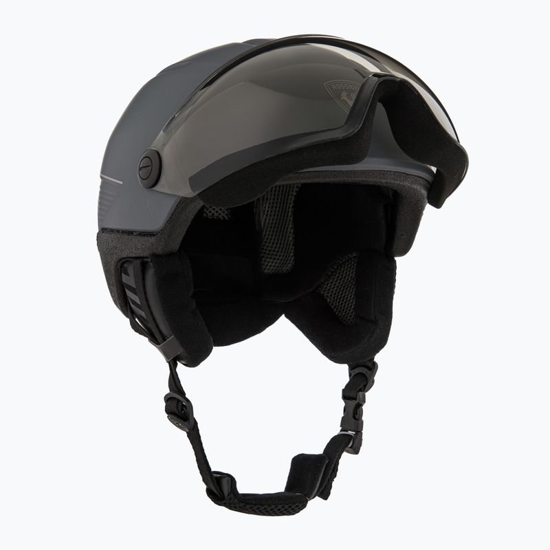 Шолом гірськолижний Rossignol Fit Visor Impacts Photo grey 9