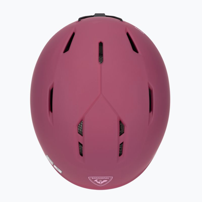 Шолом гірськолижний жіночий Rossignol Fit Impacts plum 6