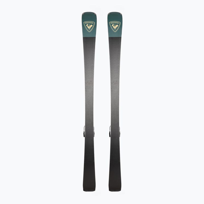 Гірські лижі жіночі Rossignol Nova 10 + wiązania XP11 black/metallic green 3