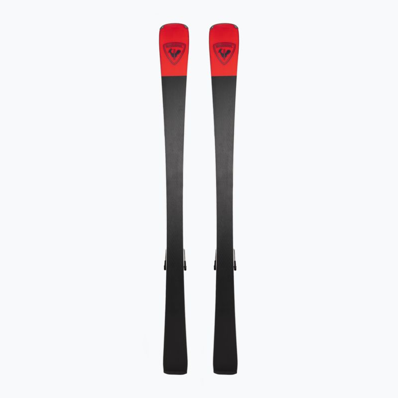 Гірські лижі жіночі Rossignol Nova 14 K + wiązania NX12 matte black/metallic black 2