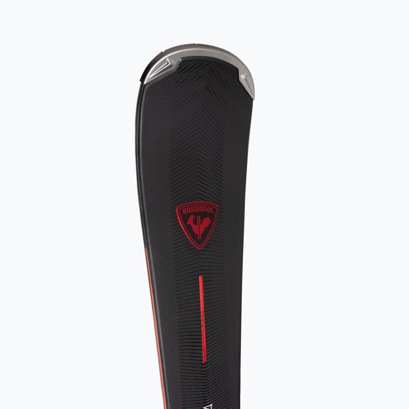 Гірські лижі жіночі Rossignol Nova 14 K + wiązania NX12 matte black/metallic black 6