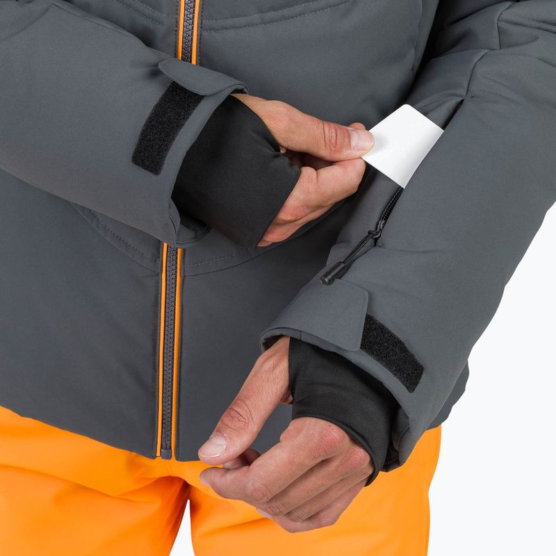 Куртка гірськолижна чоловіча Rossignol Siz onyx grey 10