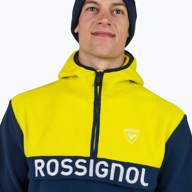 Чоловічий світшот Rossignol Alltrack Fleece темно-синій 5