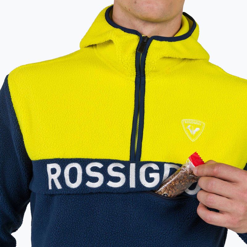 Чоловічий світшот Rossignol Alltrack Fleece темно-синій 6