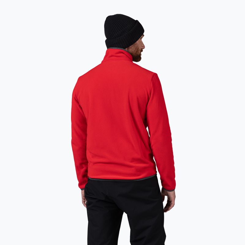 Кофта чоловіча Rossignol Strawpile Fleece Fz sports red 3