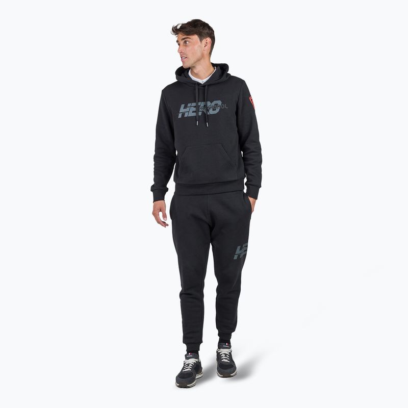 Чоловіче худі Rossignol New Hero Hoodie чорне 2