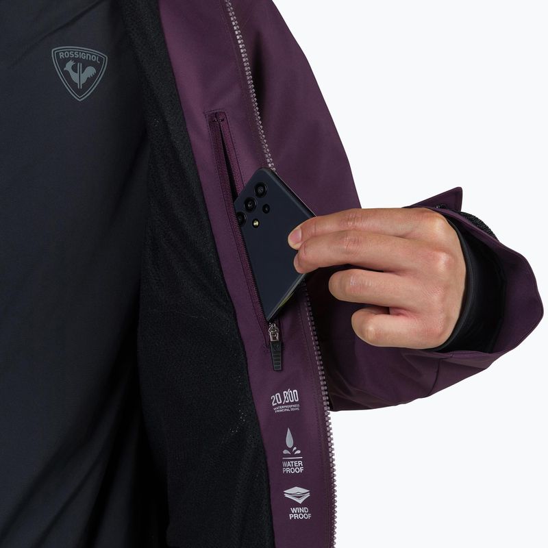 Чоловіча гірськолижна куртка Rossignol Corbet'S 2L шовковиця 8