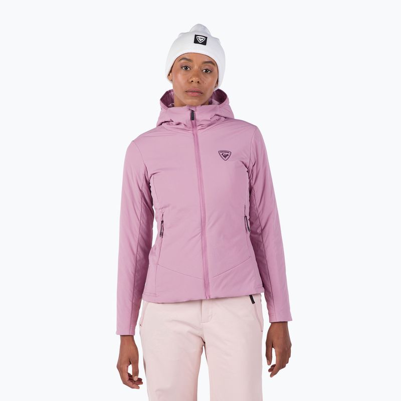 Куртка утеплена жіноча Rossignol Opside Hoodie moonlight mauve