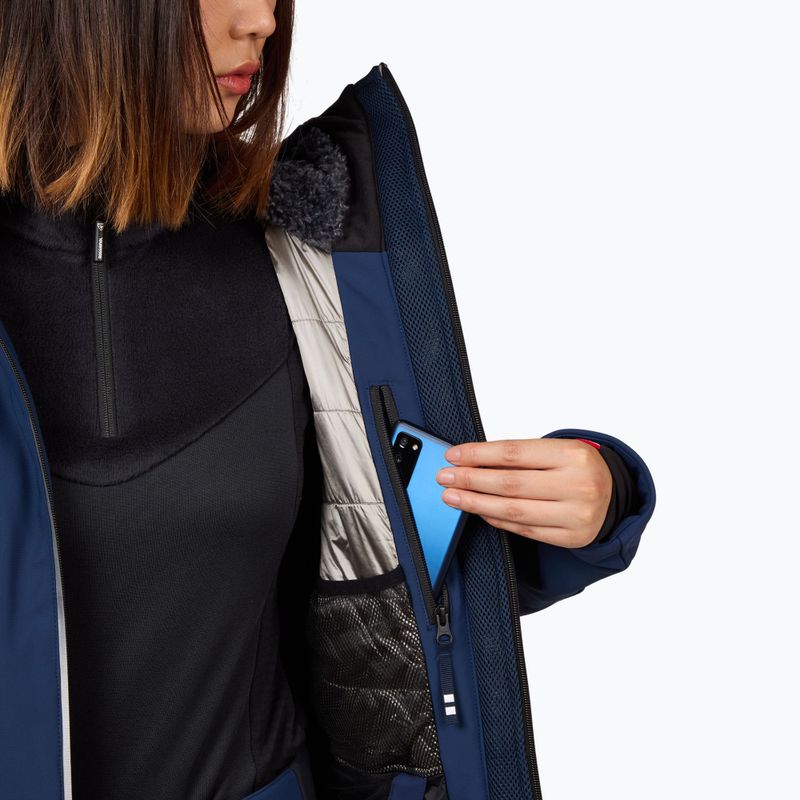Куртка гірськолижна жіноча Rossignol Cieloalto Jkt dark navy 8