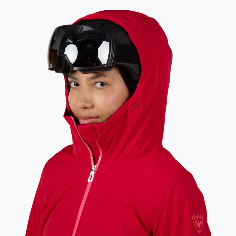 Куртка гірськолижна жіноча Rossignol Blackside ruby red 6
