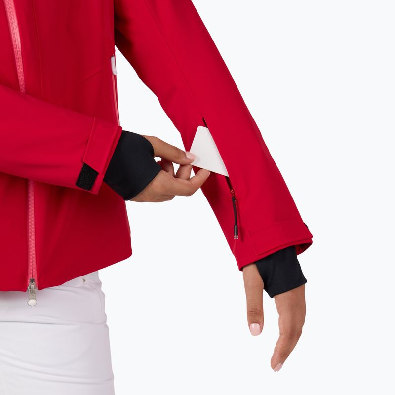 Куртка гірськолижна жіноча Rossignol Blackside ruby red 8