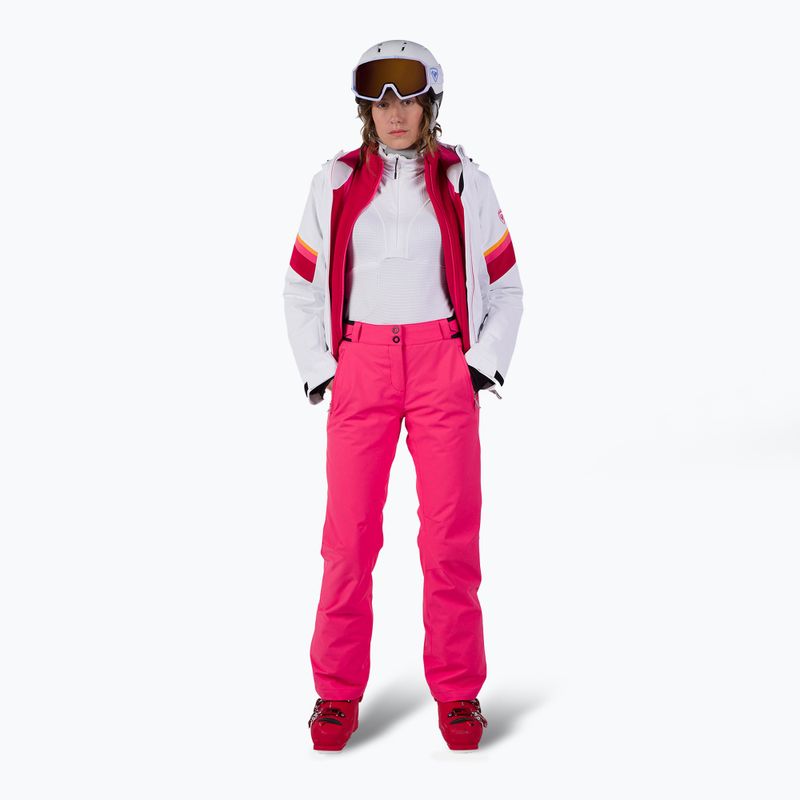 Жіночі гірськолижні штани Rossignol Ski tea rose 2