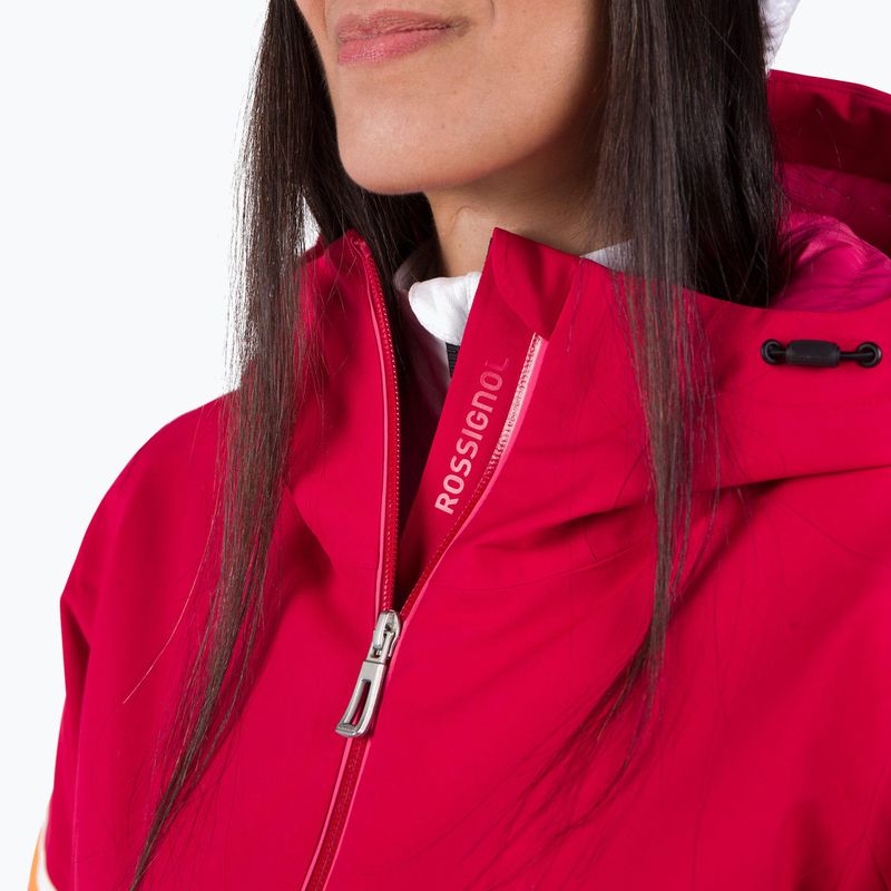 Куртка гірськолижна жіноча Rossignol Strawpile Jkt ruby red 7
