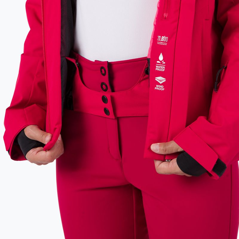 Жіноча лижна куртка Rossignol Strawpile Jkt ruby red 12