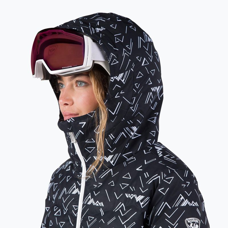 Жіноча гірськолижна куртка Rossignol Wispile Puffy Pr чорна 4