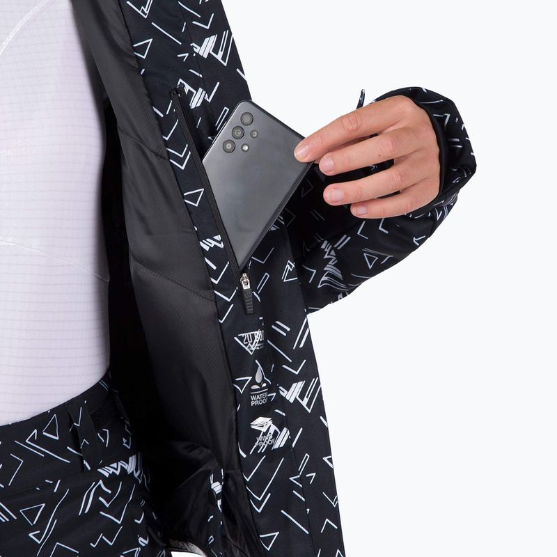 Жіноча гірськолижна куртка Rossignol Wispile Puffy Pr чорна 7