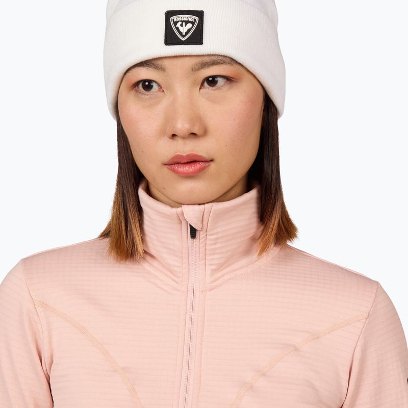Кофта жіноча Rossignol Blackside Fleece Fz powder pink 5