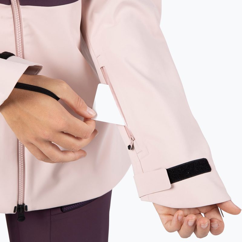 Куртка гірськолижна жіноча Rossignol Rallybird mulberry 12