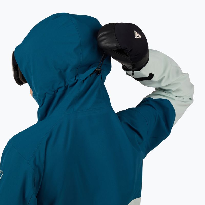 Куртка гірськолижна жіноча Rossignol Rallybird deep lake 7